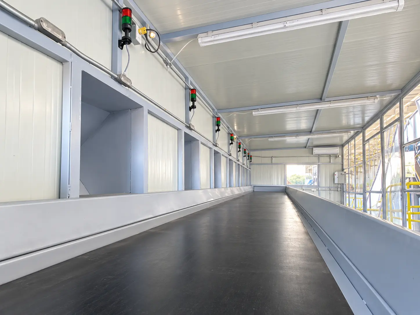 Interior climatizado