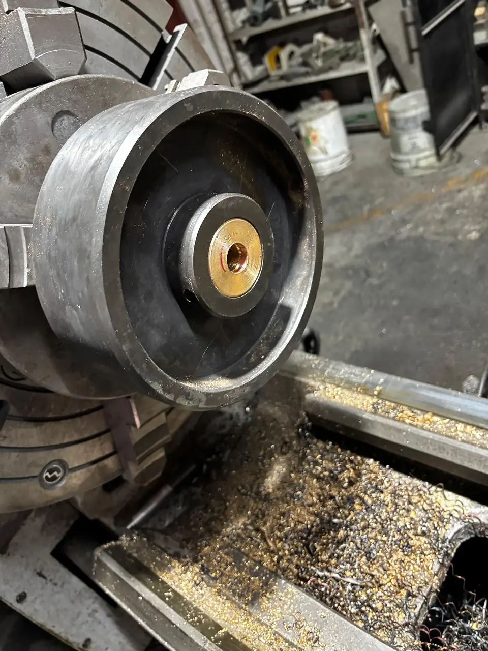 Fabricación de buje de cobre