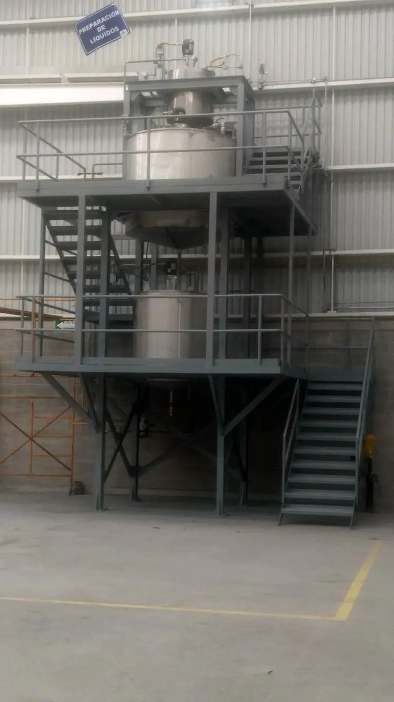 Instalación de mezanine