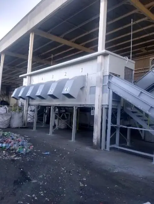 Línea recuperadora de scrap